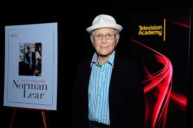 Norman Lear at An Evening with Norman Lear at the Montalban Theater in Hollywood.