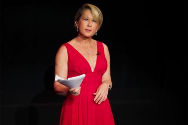 Yeardley Smith at Story TV: Adventures in Hollywood, presented Tuesday, June 13, 2017 at the Television Academy's Wolf Theatre at the Saban Media Center in North Hollywood, California.