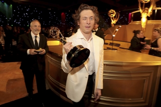 Jeremy Allen White from The Bear at the 75th Emmy Awards Governors Gala