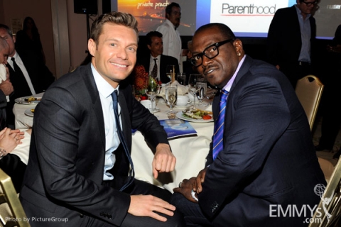 Ryan Seacrest & Randy Jackson at the Fourth Annual Television Academy Honors