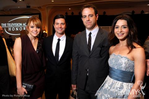 Aimee Teegarden, Jason Behr, Paul Adelstein & Caterina Scorsone at the Fourth Annual Television Academy Honors