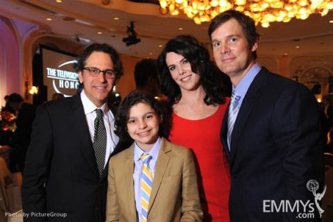Jason Katims, Max Burkholder, Lauren Graham & Peter Krause at the Fourth Annual Television Academy Honors