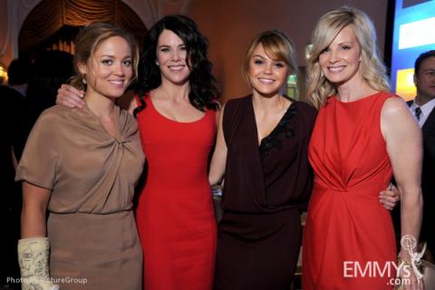 Erika Christensen, Lauren Graham, Aimee Teegarden & Monica Potter at the Fourth Annual Television Academy Honors