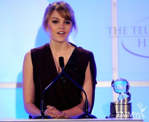 Aimee Teegarden at the Fourth Annual Television Academy Honors