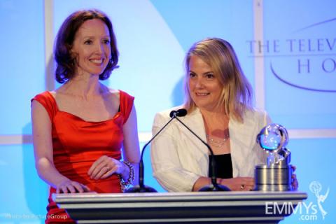Darlene Hunt and Jenny Bicks at the Fourth Annual Television Academy Honors