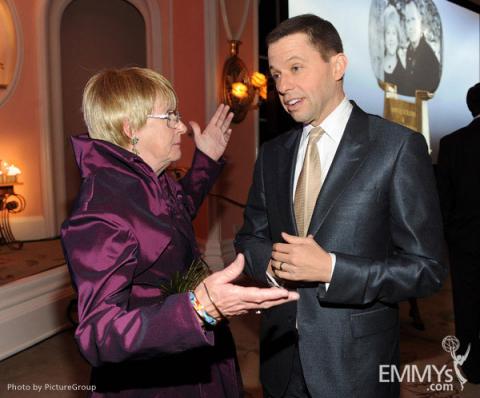 Kathryn Joosten and Jon Cryer attend the 21st Annual Hall of Fame Gala