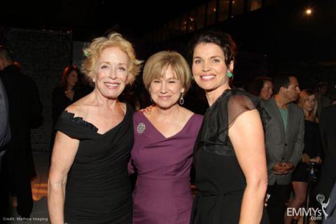 Holland Taylor, Mary Kay Place and Julia Ormond at the Performers Nominee Reception