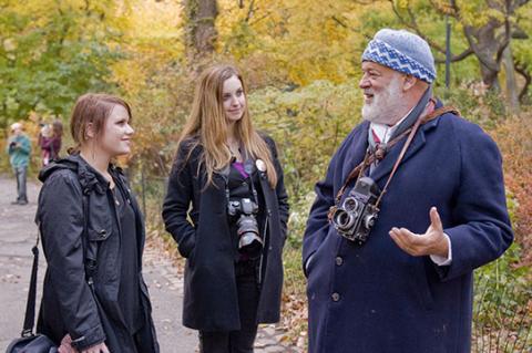 Bruce Weber, noted and influential fashion photographer, works with YoungArts Winners in Photography