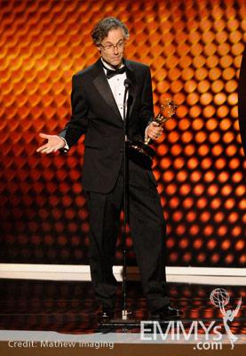 Christian Sebaldt onstage during the 62nd Primetime Creative Arts Emmy Awards at Nokia Theatre
