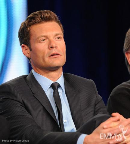 Ryan Seacrest of American Idol at the 2012 winter TCA conference