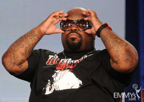 Cee Lo Green onstage during The Voice panel at the 2012 Winter TCA Tour