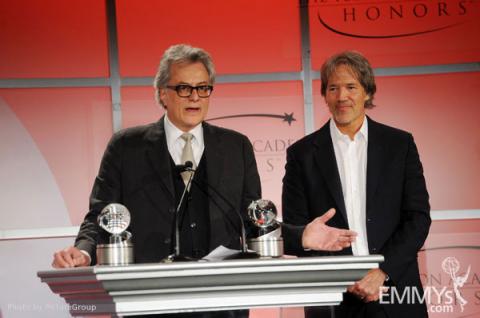 David E. Kelley and Bill D'Elia at the 5th Annual Television Academy Honors