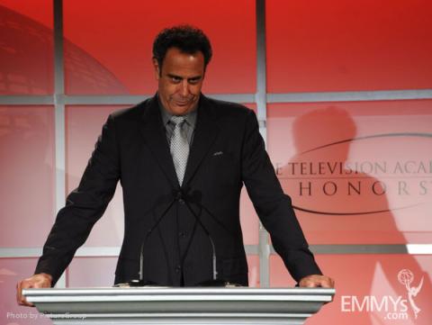 Brad Garrett onstage at the 5th Annual Television Academy Honors