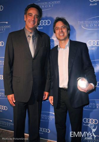 Brad Garrett and Ray Romano at the 5th Annual Television Academy Honors