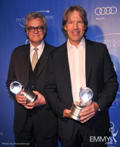 David E. Kelley and Bill D'Elia at the 5th Annual Television Academy Honors