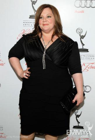 Melissa McCarthy arrives at the 21st Annual Hall of Fame Gala