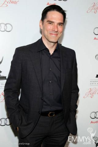 Thomas Gibson arrives at the 21st Annual Hall of Fame Gala