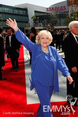 Betty White at the 61st Creative Arts Emmy Awards
