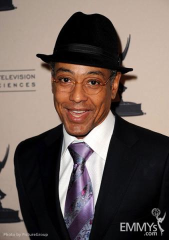 Giancarlo Esposito arrives at an Evening with Breaking Bad