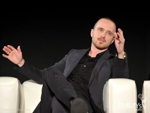 Aaron Paul participates in an Evening with Breaking Bad