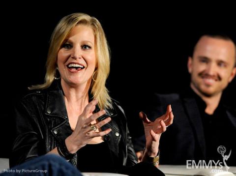 Anna Gunn participates in an Evening with Breaking Bad