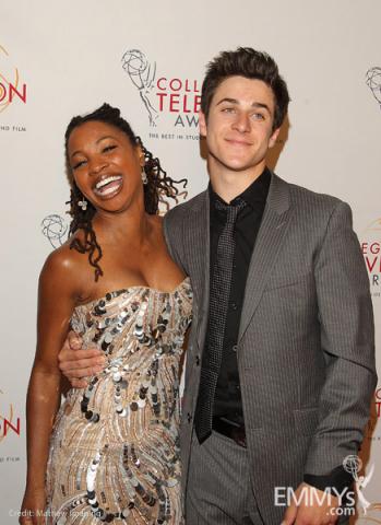 Shanola Hampton & David Henrie at the 32nd College Television Awards