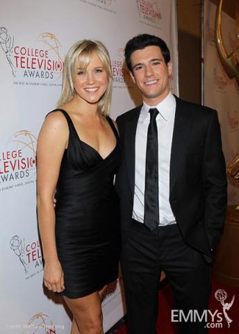 Jessy Schram & Drew Roy at the 32nd College Television Awards