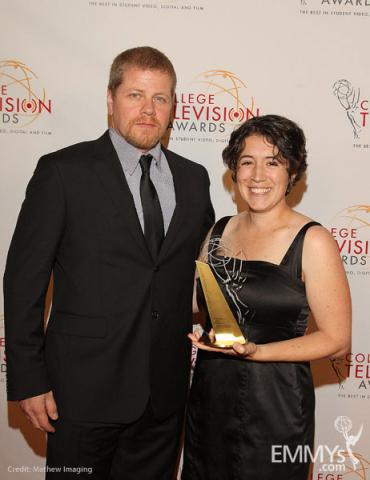 Michael Cudlitz & Clare Major at the 32nd College Television Awards