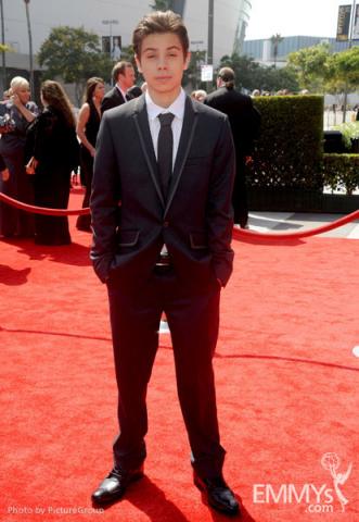  Jake T. Austin attends the Academy of Television Arts and Sciences 2011 Primetime Creative Arts Emmys