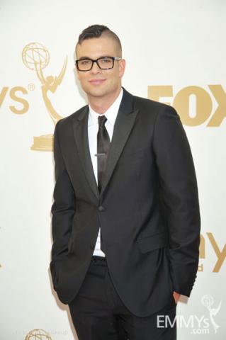 Mark Salling arrives at the Academy of Television Arts & Sciences 63rd Primetime Emmy Awards