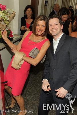 Hot In Cleveland - Wendie Malick and Sean Hayes