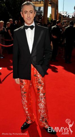 Alan Cumming arrives at the Academy of Television Arts & Sciences 63rd Primetime Emmy Awards at Nokia Theatre L.A. Live 