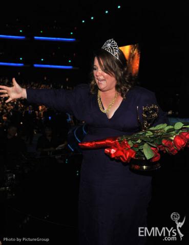 Melissa McCarthy during the Academy of Television Arts & Sciences 63rd Primetime Emmy Awards at Nokia Theatre L.A. Live