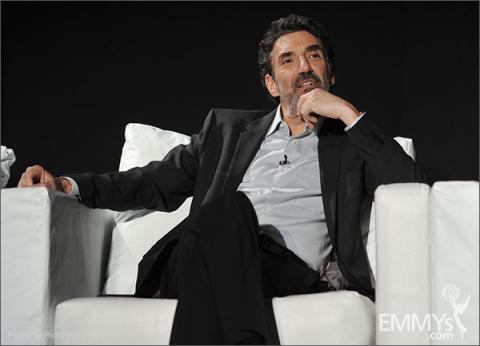 Chuck Lorre participates in an Evening with Mike & Molly