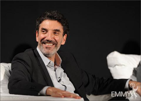 Chuck Lorre participates in an Evening with Mike & Molly
