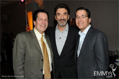 Chuck Lorre, Bruce Rosenblum and Peter Roth attend an Evening with Mike & Molly