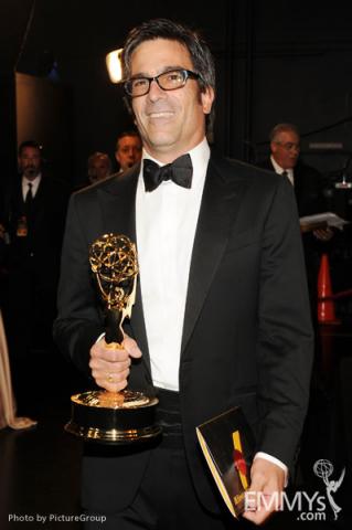 Michael Spiller backstage during the Academy of Television Arts & Sciences 63rd Primetime Emmy Awards at Nokia Theatre L.A. Live