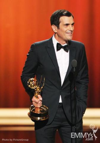 Ty Burrell onstage at the 63rd Primetime Emmy Awards at Nokia Theatre L.A. Live