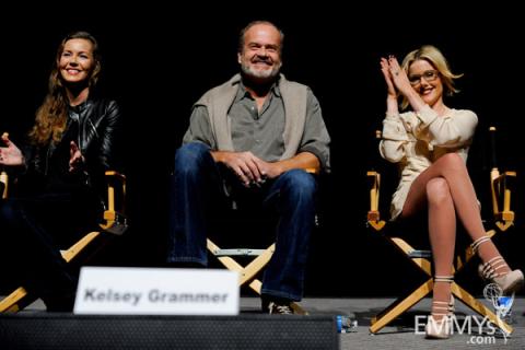 Connie Nielsen, Kelsey Grammer and Kathleen Robertson at An Evening With Boss
