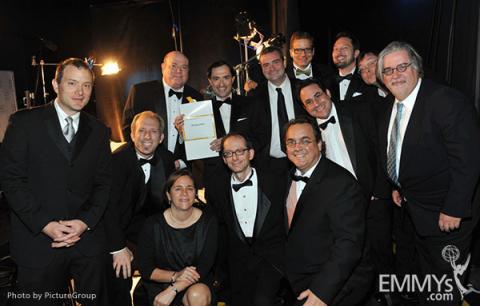 Emmy award winning team from the "Futurama" backstage