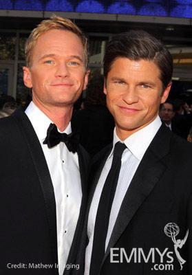 Neil Patrick Harris and David Burtka at the 62nd Primetime Creative Arts Emmy Awards