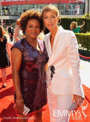 Wanda Sykes and Alex Sykes at the 62nd Primetime Creative Arts Emmy Awards