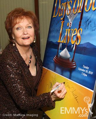 Maree Cheatham at the 45 Years Of Days Of Our Lives event
