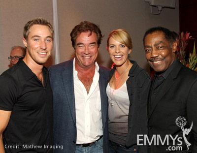 Kyle Lowder, John Callahan, Arianne Zucker & James Reynolds at the 45 Years Of Days Of Our Lives event