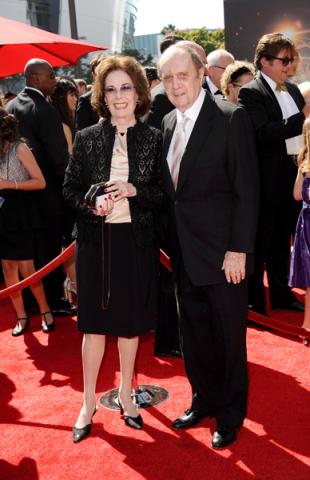 Ginny Newhart and Bob Newhart on the Red Carpet at the 65th Creative Arts Emmys