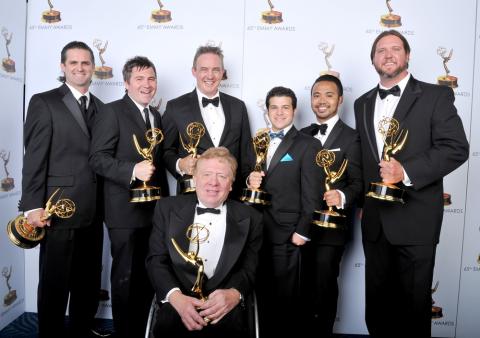 Creative team of American Horror Story at the 65th Creative Arts Emmys