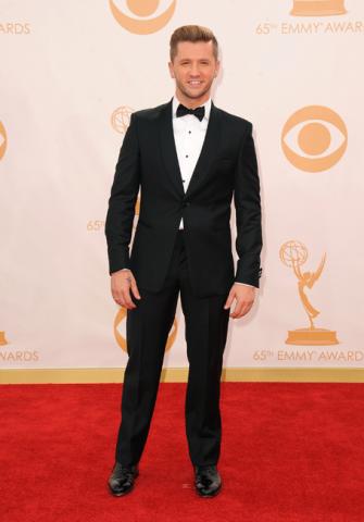 Travis Wall on the Red Carpet at the 65th Emmys