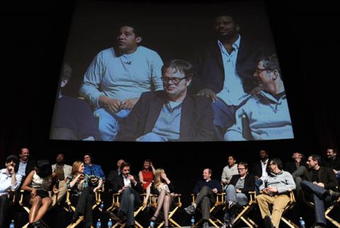 The Office - the cast onstage at An Evening With The Office