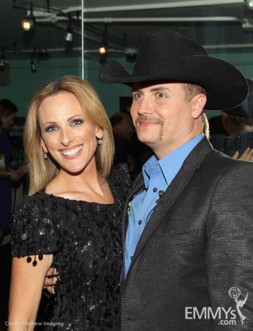 Marlee Matlin & John Rich at An Evening With Celebrity Apprentice