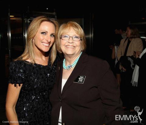 Marlee Matlin & Television Academy Nancy Bradley Wiard at "An Evening with The Celebrity Apprentice"